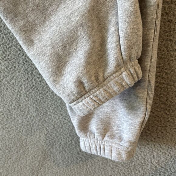 Arizia Jogger Sweat Pants Medium Fleece Drawstring Taper Leg Gray Athleisure - Picture 7 of 14